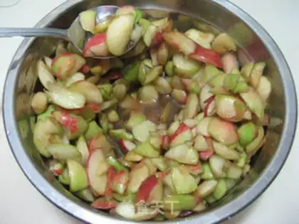 Make Delicious peach sauce step 3