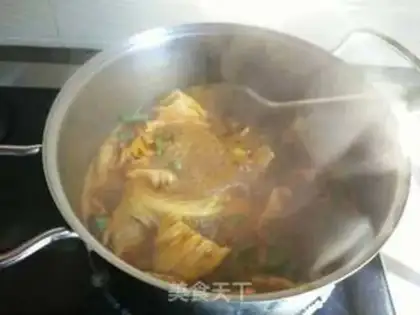 Make Curry seafood step 2