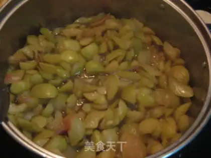 Make Delicious peach sauce step 4