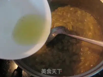 Make Delicious peach sauce step 7