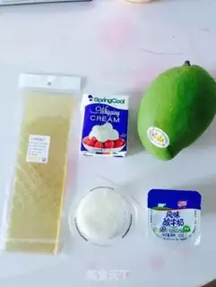 Make Mango yogurt mousse step 0