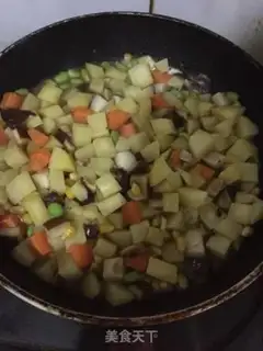 Make Five-colour rice step 3