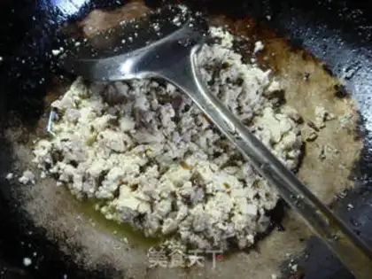 Make Olive pork and tofu step 7