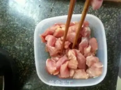 Make Dry fried meat step 1