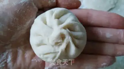 Make Shrimp meat buns step 11