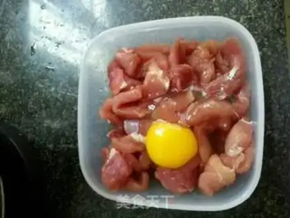 Make Dry fried meat step 2