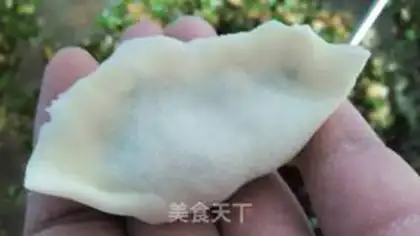 Make Plum mushrooms and pork dumplings step 5