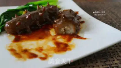 Make Burning sea cucumber step 6