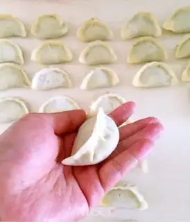 Make Seafood drops, dumplings step 2