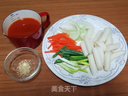 Make Korean spicy cakes step 0