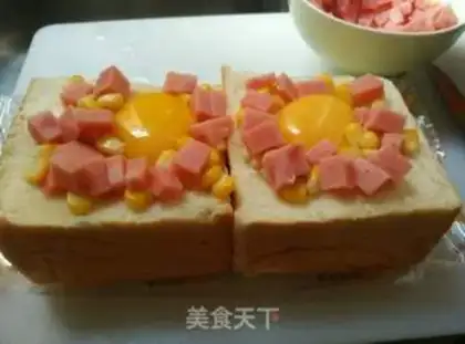 Make Egg thick toast step 4