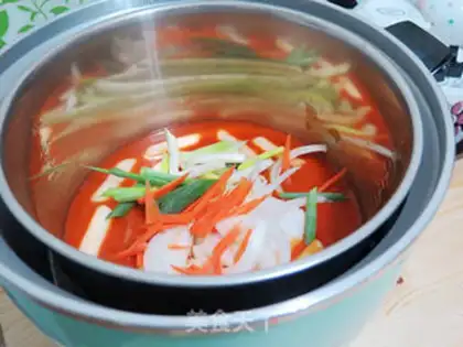Make Korean spicy cakes step 2
