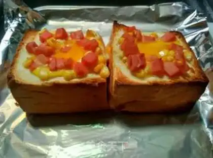 Make Egg thick toast step 6