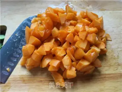 Make Wheat almond sauce step 1