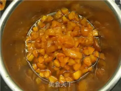 Make Wheat almond sauce step 3