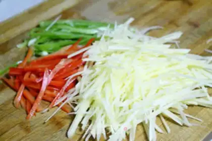 Make Potato cheese step 1