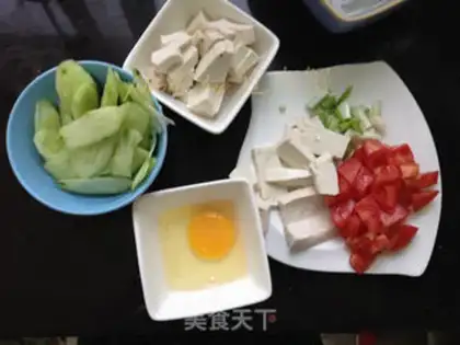 Make Tofu soup for fans step 1