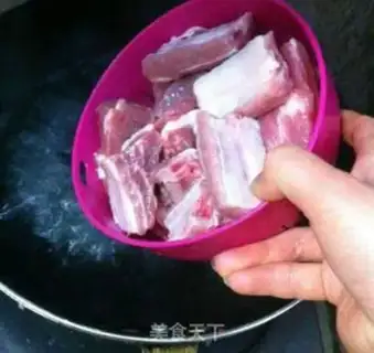 Make Sugar vinegar ribs step 1