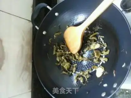 Make Sour bean curd soup step 3