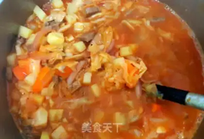 Make Shanghai borscht step 15