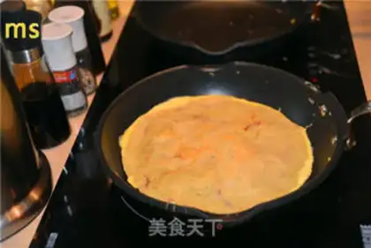 Make Pancake shrimp step 6