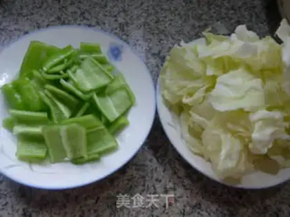 Make Pyramid and cabbage step 0