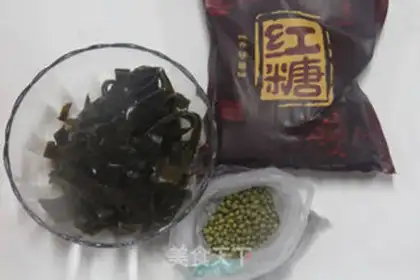 Make Sea-belt green bean sand step 0