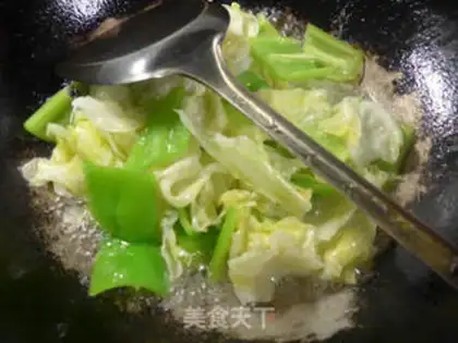 Make Pyramid and cabbage step 4