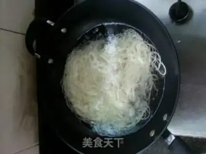 Make Family noodles step 1