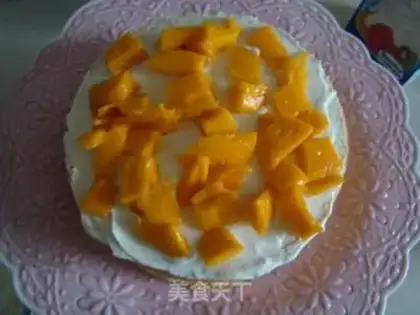Make Bath doll cake step 4