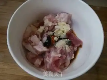 Make Fresh potato ribs step 1