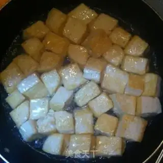 Make Cracked pepper tofu step 2