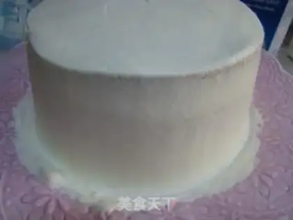 Make Bath doll cake step 5