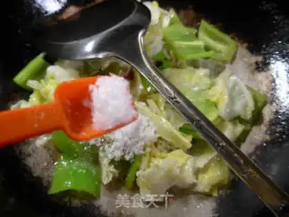 Make Pyramid and cabbage step 9