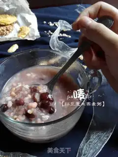 Make Red bean oatmeal step 4