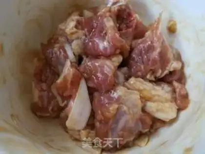 Make Fresh potato ribs step 2