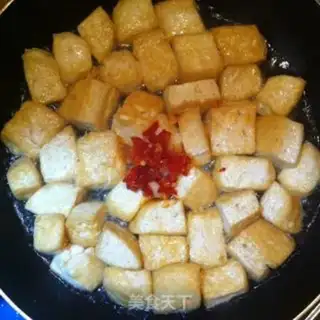 Make Cracked pepper tofu step 3