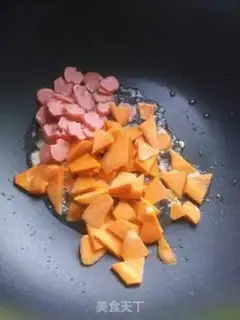 Make Autumn fried sausage step 2