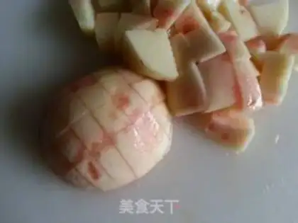Make Peache shake step 4