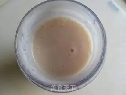 Make Peache shake step 5