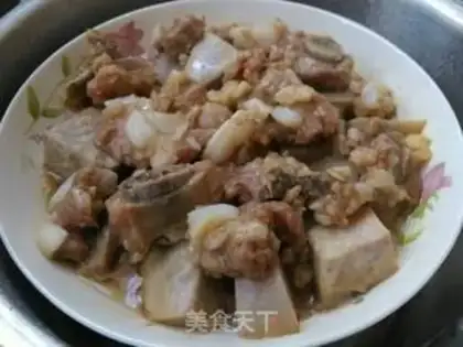 Make Fresh potato ribs step 7