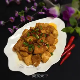Make Cracked pepper tofu step 7