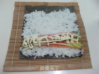 Make Delicious sushi step 3