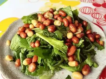 Make Peanut cabbage step 8