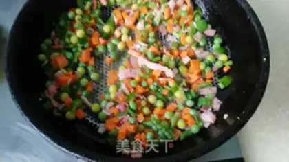 Make Bacon with egg and rice step 6
