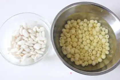 Make Homemade White Lotus step 1
