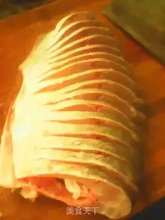 Make Peacock open-screen fish step 1