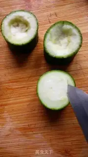 Make Garlic silk melon step 7