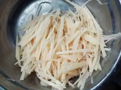 Make Dry potatoes step 0
