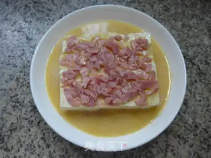 Make Bacon egg tofu step 8